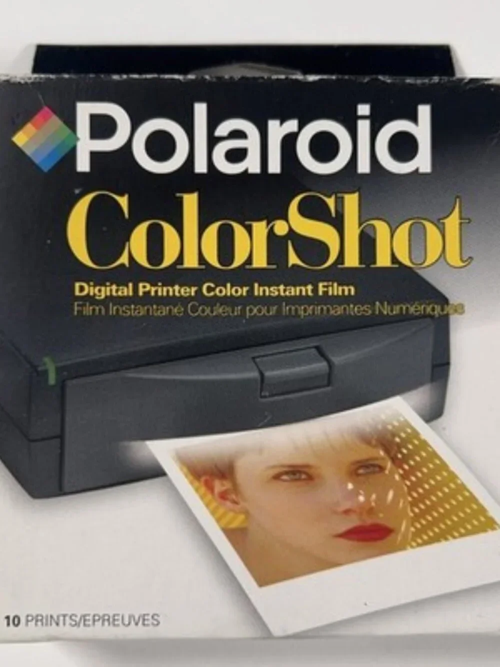 Polaroid ColorShot Digital Printer Color Instant Film 10 Prints Expired 03/00